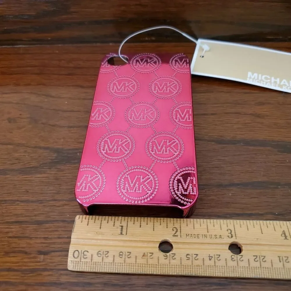 Michael Kors Metal PEONY iPhone Case Cover Fits iPhone NS